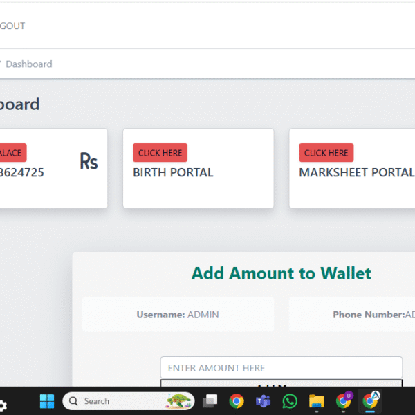 Manaul Print Portal Sorce Code